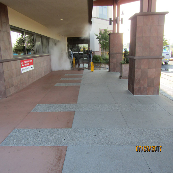 Concrete Cleaning Commercial Properties