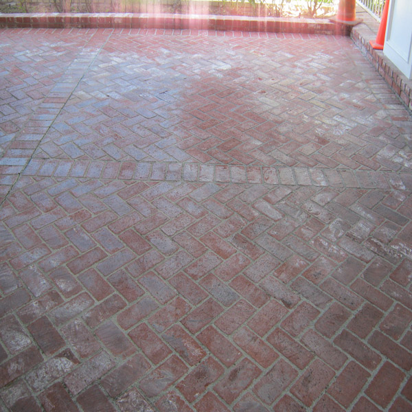 Driveway Cleaning Pressure Washing Oil Removal Brick